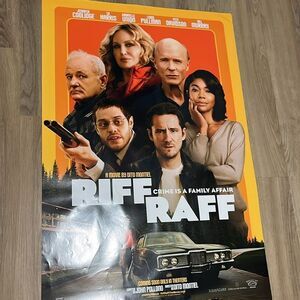 Riff Raff Comedy Theatre Movie poster Pete Davidson Ed Harris Gabrielle union